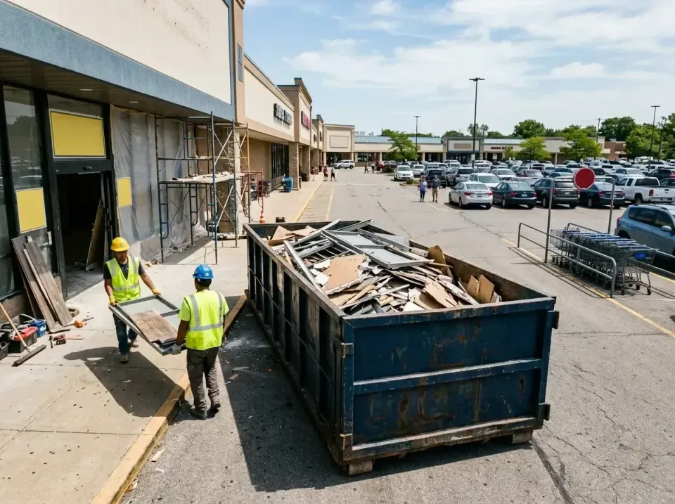 retail-store-renovation-debris-003 — frequently asked questions, Roll-off Dumpster Rentals in West Lafayette, IN